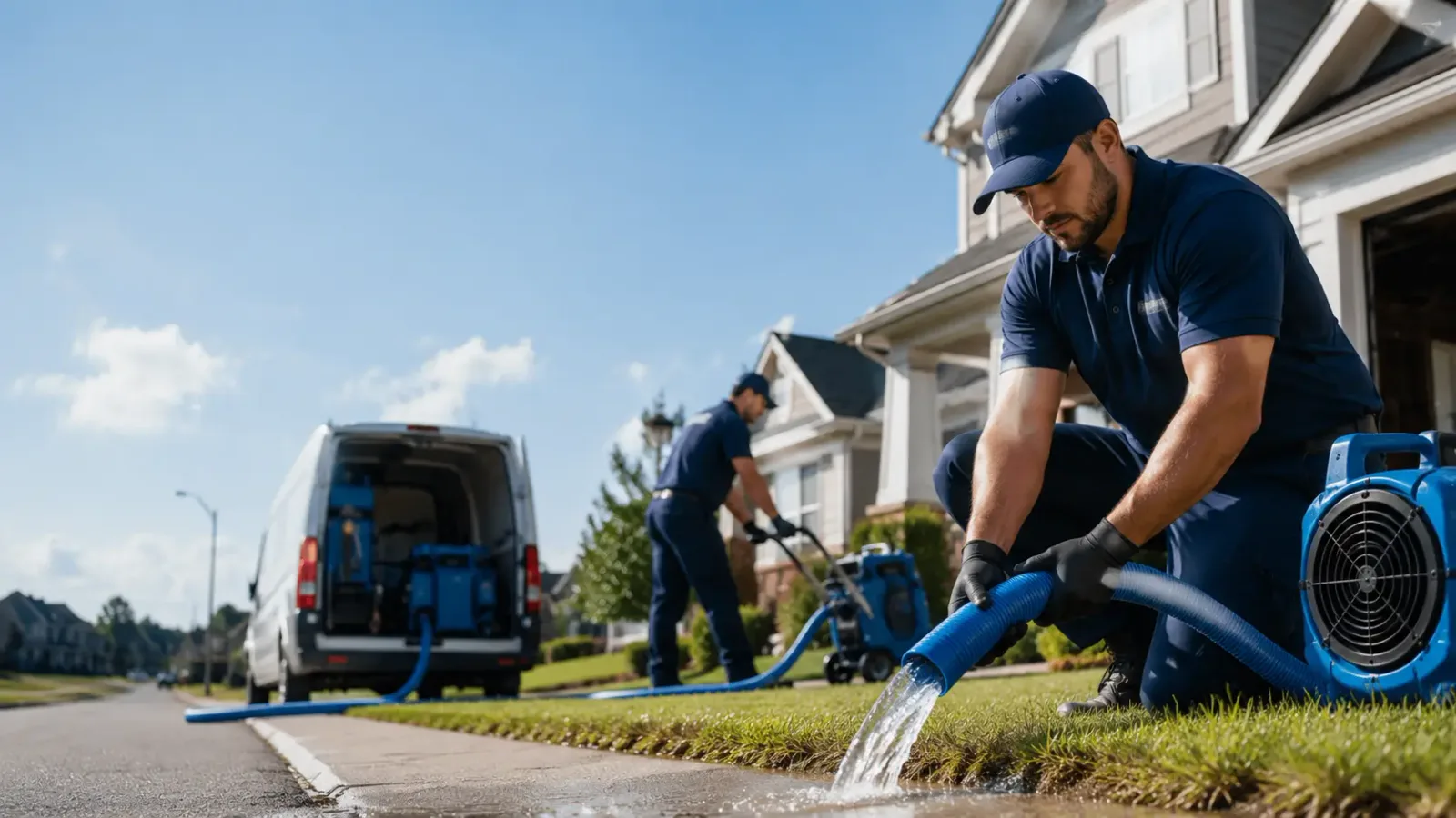 Flood Damage Restoration in Leonard, MI